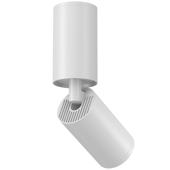 Faretto led da soffitto bianco luce orientabile gu10