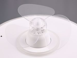 Ventilatore plafoniera bianco moderno con telecomando