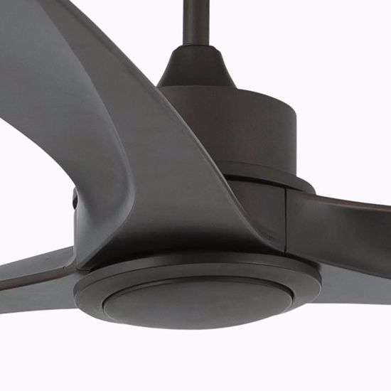 Lampadario con ventilatore da soffitto silenzioso 17mq marrone con luce telecomando