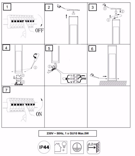 Lampioncino di legno da giardino design moderno ip44