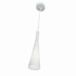 Milk sp1 ideal lux lampada pendente isola cucina vetro bianco