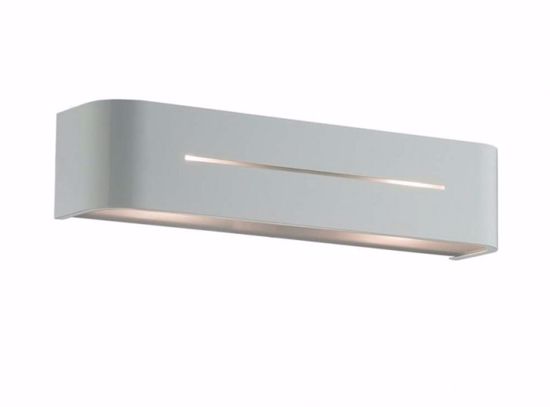 Posta ap2 lampada da parete bianco 36cm rettangolare ideal lux