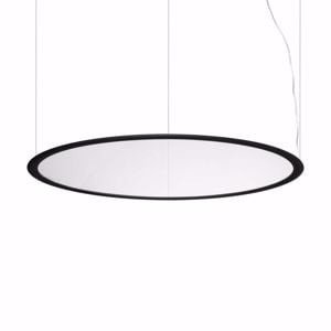 Ideal lux orbit orbit sp d93 grande lampadario particolare tondo nero