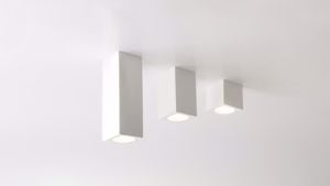 Plafone quadrato da soffitto di gesso cristaly bianco verniciabile