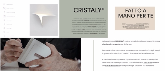 Portafaretto da incasso graffio a soffitto in gesso cristaly 28,5w 2700k