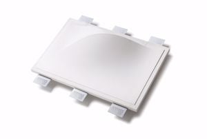 Applique lampada da incasso parete di gesso led cristaly 4000k 13w design moderna