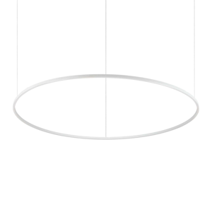 Oracle slim sp d150 round ideal lux lampadario particolare bianco led 89w 3000k