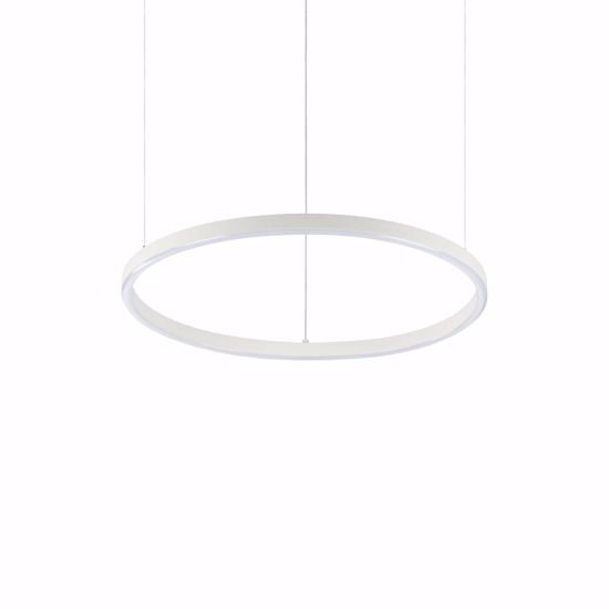 Ideal lux oracle slim sp d050 round lampadario moderno cerchio led 29w 3000k dimmerabile dali