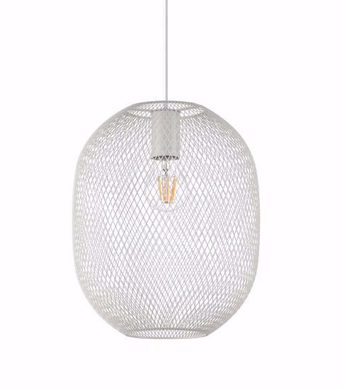 Net sp1 d24 ideal lux lamdadario per isola cucina rete bianca cavo estendibile