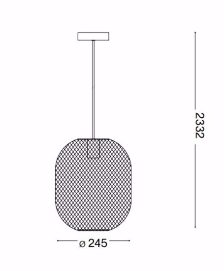 Net sp1 d24 ideal lux lamdadario per isola cucina bianco