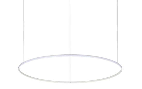 Hulahoop sp d100 ideal lux lampadario a sospensione led 46w 3000k