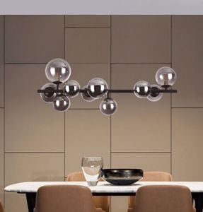 Perlage sp10 ideal lux lampadario a sospensione nero per soggiorno