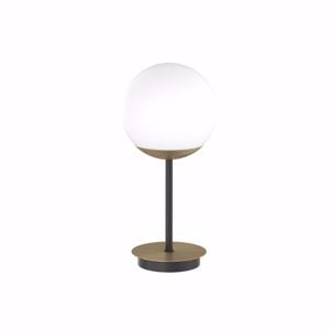 Lampada da comodino oro ottone nero top light clear