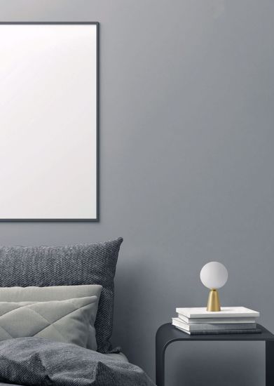 Lunar miloox sforzin abatjour ottone lampada per comodino camera da letto