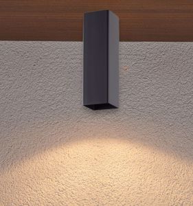 Sky pl1 nero ideal lux faretto gu10 led 5w 3000k quadrato da soffitto