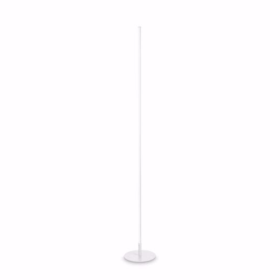 Yoko ideal lux lampada da terra led 3000k bianca extra sottile