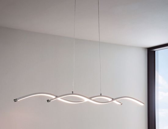 Lampadario moderno per soggiorno led 28w 3000k