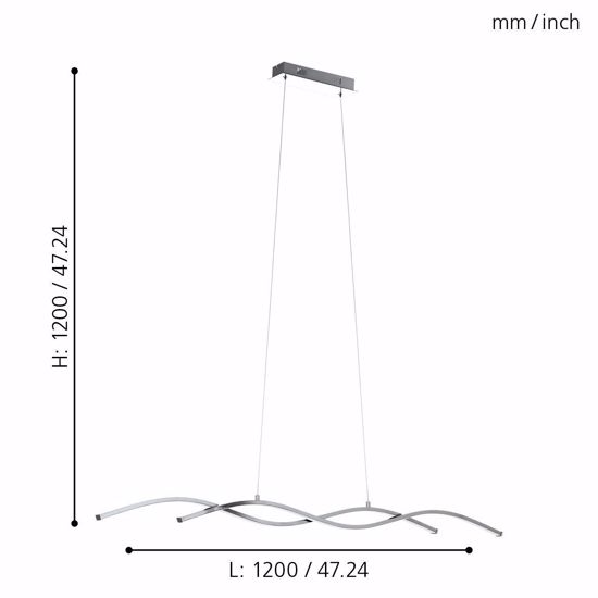 Lampadario moderno per soggiorno led 28w 3000k