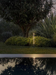 Jedi pt h080 ideal lux lampione da esterno giardino nero led 3000k