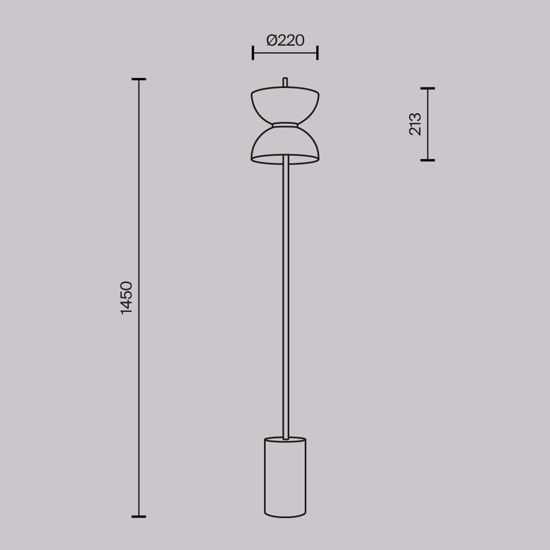 Lampada da terra piantana per salotto moderna oro