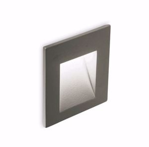 Segnapasso led da esterno bit fi ideal lux antracite 3000k ip65