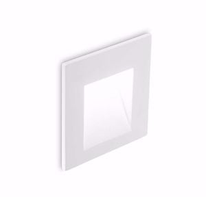 Bit fi ideal lux segnapasso led per esterno 3000k bianco da incasso ip65