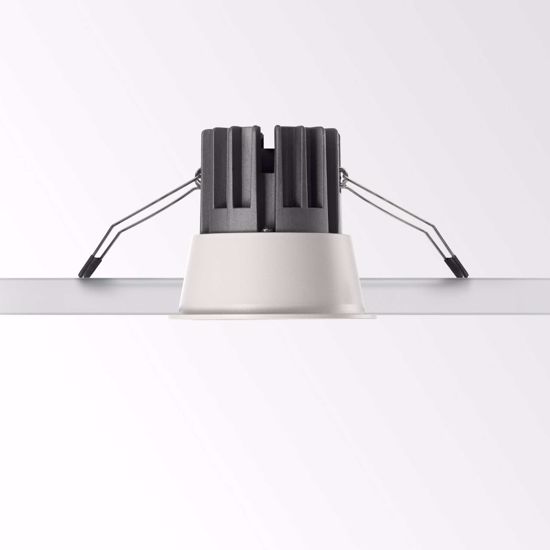 Ideal lux game trim round faretto da incasso  11w 2700k 220v a soffitto