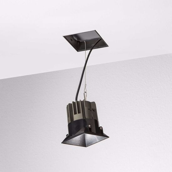 Ideal lux game trimless faretto a  da incasso quadrato a soffitto  bianco 11w 3000k