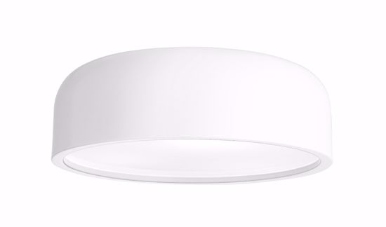 Plafoniera cupola bianca moderna da soffitto per cucina