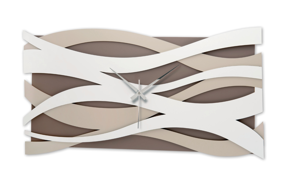 Orologio da parete design moderno nocciola bongelli preziosi