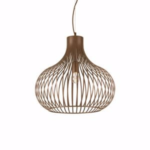 Ideal lux lampadario da cucina onion sp1 d38 moderno marrone