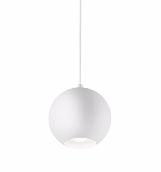 Mr jack sp1 big ideal lux lampada a sospensione sfera bianca