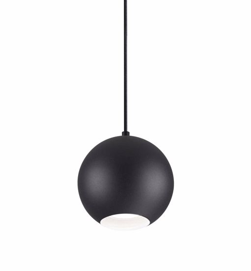 Ideal lux mr jack sp1 big lampada a sospensione per isola cucina nera