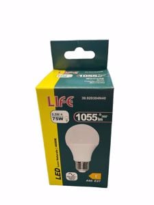 Life lampadina led goccia e27 9.5w 4000k 1055lm ottica 280&deg;