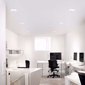 Ideal lux off fi led 28w 3000k faretto da incasso bianco tondo