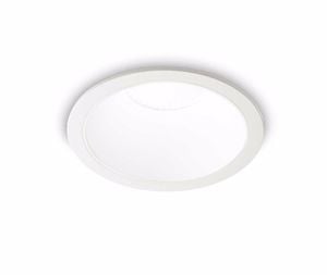 Ideal lux game trim round 11w 3000k ip65 faretto per bagno bianco