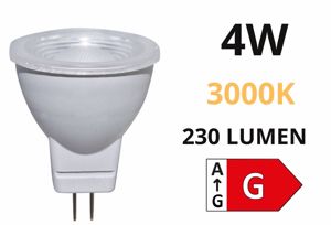 Life lampadina led gu4 4w 3000k ottica 38&deg; 310lm 39.915014c