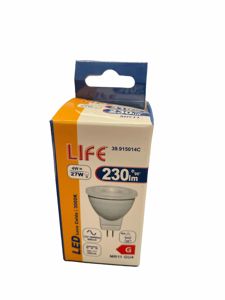 Life lampadina led gu4 4w 3000k ottica 38&deg; 310lm 39.915014c