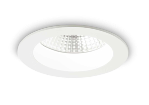 Basic fi accent  10w 4000k ideal lux faretto da bagno a scomparsa ip44