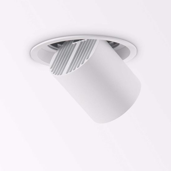 Nova fi 3000k ideal lux faretto  incasso 30w orientabile bianco estraibile