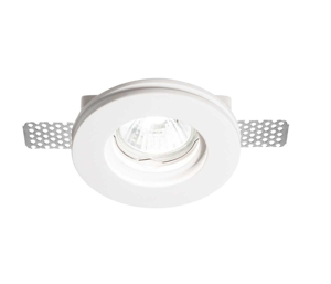 Ideal lux samba fi round d90 faretto da incasso tondo gu10