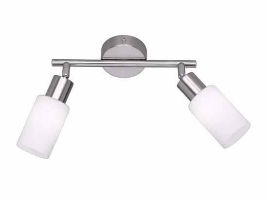 Plafoniera faretto da soffitto 2 luci led orientabili