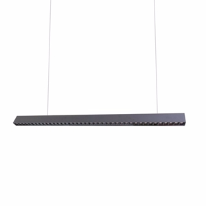 Lampadario led per scrivania ufficio nero 40w 3000k