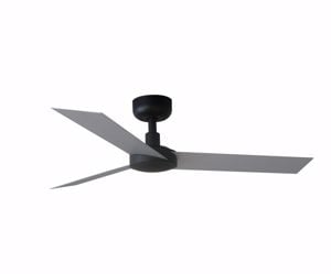 Ventilatore per soffitti inclinati grigio e nero &gt;28mq 3 pale silenzioso