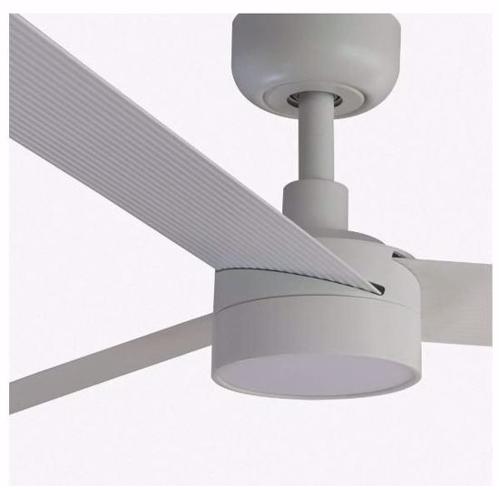 Ventilatore smart da soffitto ambienti da 17 a 28mq con led dimmerabile app e telecomando