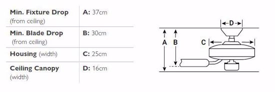 Ventilatore a soffitto con luce 3 pale telecomando incluso da 40mq a 90mq