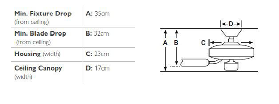 Lampadario con ventilatore da soffitto design 3 velocita&apos; con telecomando