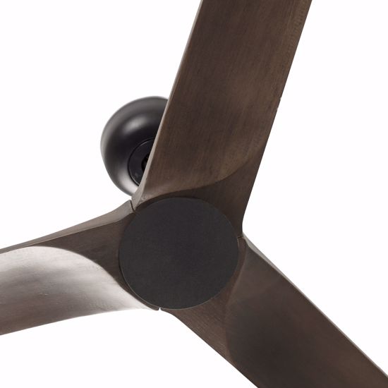 Ventilatore 3 pale in legno ambienti da 17 a 28 mq soffitti inclinati motore dc silenzioso