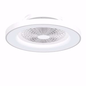 Ventilatore moderno a plafoniera silenzioso da soffitto bianco