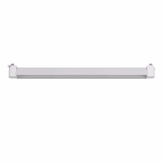 Sistema luci a binario bianco monofase led 40w 4000k 230v con faretti per soggiorno